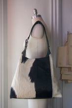 Load image into Gallery viewer, "056 of a Kind" Genuine Cowhide Tote
