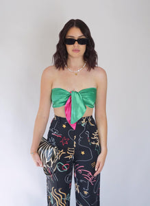 3-Wave Embroidered Top